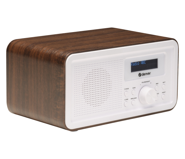 Denver Radio DAB+/FM Denver DAB-30 z drewnianą obudową - 1535064 - zdjęcie 2